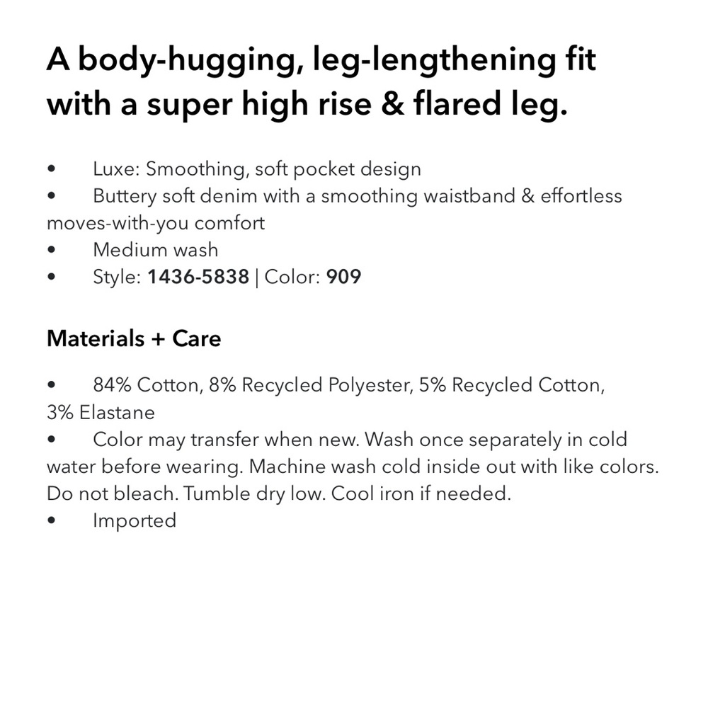 AE Luxe super high waisted flare jeans - Picture 11 of 12